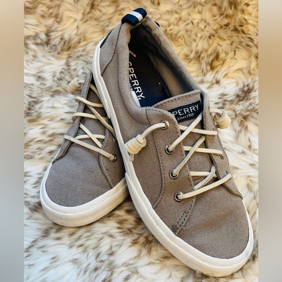 Sperry Shoes - SPERRY Gray Top-Sider Woman’s Shoes Size 8